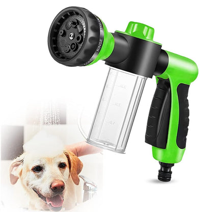 Pet Shower/Foaming Soap Adjustable Pressure Hose Attachment Washer For Animals