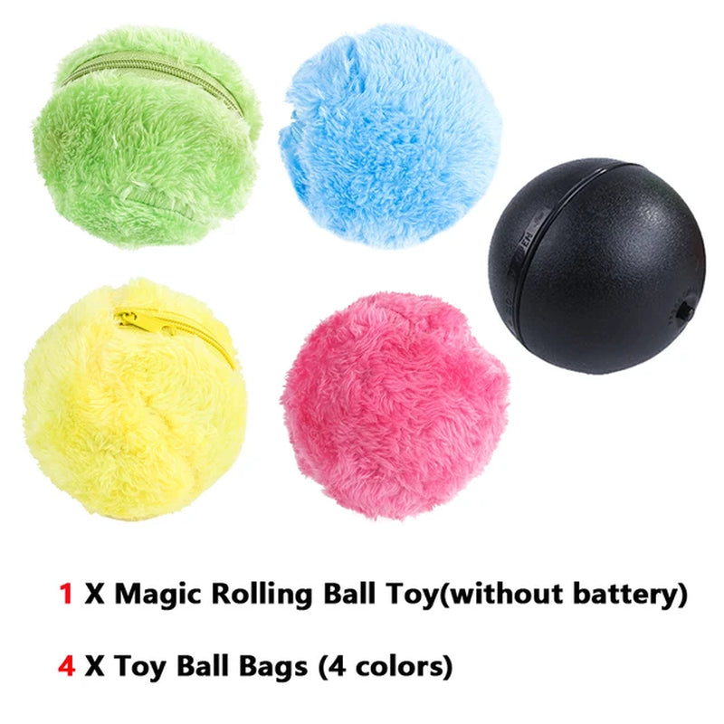 Interactive Rolling Ball for Pets to Ease Anxiety and Promote Fun Healthy Activity Cats and Dogs Large and Small