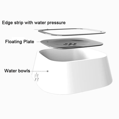 Spill Proof, No Mess, Hygienic, Anti-Slip, Travel, Water Drinking Bowl for Dogs and Cats